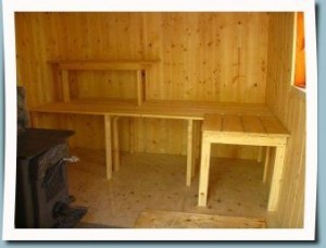 Sauna at Ibex Valley Log Cabin